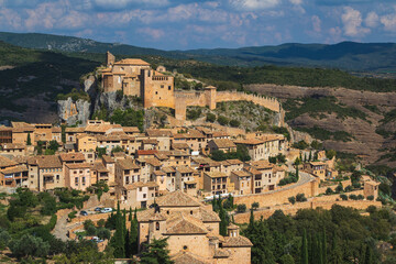 Wall Mural - In the historic centre of Alquezar