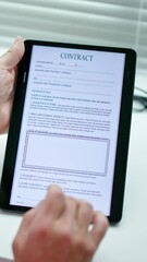 Poster - Digital Signature On Contract Document Online