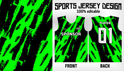 vector sport jersey design