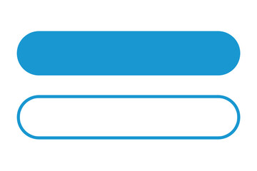 Leinwandbilder - Lower third blue for twitter element design	