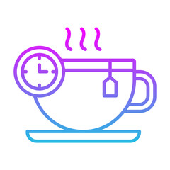 Sticker - Tea Time Icon