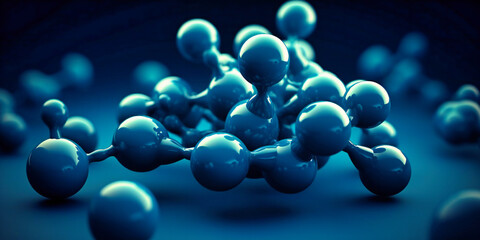 three dimensional atoms and their molecules,