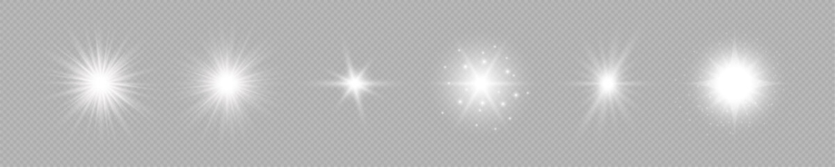 Wall Mural - light effect of lens flares