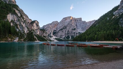 Sticker - Beautiful view of the Dolomites Mountains UNESCO world heritage in South Tyrol, Italy