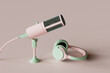© Giada Canu/Stocksy - Green and Pink Microphone and Headset