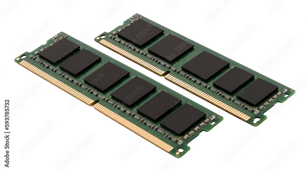 Ram Memory Module Transparent Background computer RAM memory module isolated on transparent background Stock ...