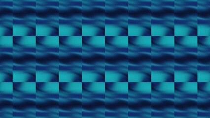 Poster - Colorful pattern divided into squares. Motion. Bright mosaic pattern with psychedelic effect. Beautiful animation of moving pattern with kaleidoscopic squares