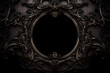 Beautiful gothic ornate frame, beautiful ai generated illustration