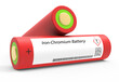 Iron-chromium Battery An iron-chromium battery is a rechargeable battery that uses iron and chromium as the active materials. It is used in large-scale energy 