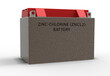 Zinc-Chlorine (ZnCl2) Battery ZnCl2 batteries are used in remote area power systems and backup power supplies. They have a high energy density and a long lifespan.