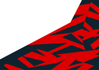 Poster - Abstract background with raw and irregular stripes pattern and with some copy space area