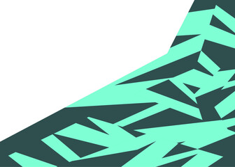 Poster - Abstract background with raw and irregular stripes pattern and with some copy space area