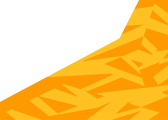 Poster - Abstract background with raw and irregular stripes pattern and with some copy space area
