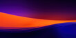 fond coloré orange et violet d'une onde abstraite dégradée