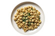 Orecchiette Alle Cime Di Rapa On White Plate. Italian Food On Isolated Transparent Background, Png. Generative AI