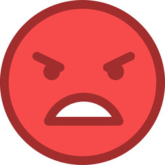 Poster - Mad and angry customer semi flat color raster object. Full sized item on white. Consumer opinion. Client assessment simple cartoon style illustration for web graphic design and animation
