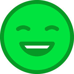 Poster - Happy client reaction semi flat color raster object. Full sized item on white. Customer opinion. Satisfied consumer assessment simple cartoon style illustration for web graphic design and animation