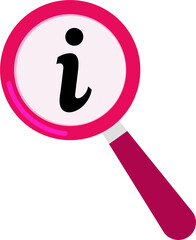 Fototapete - Searching information semi flat color raster object. Full sized item on white. User help and assistance. FAQ. Website search simple cartoon style illustration for web graphic design and animation