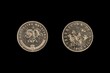 Croatian Kuna, lipa denomination, coin obverse and reverse.