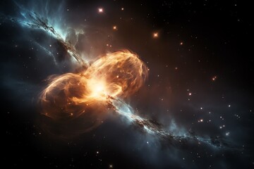 Wall Mural - birth of new star. generative ai