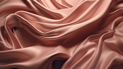 Poster - Silky or silk texture fabric material wallpaper background texture. Luxury satin flowing velvet cloth pattern. Generative ai