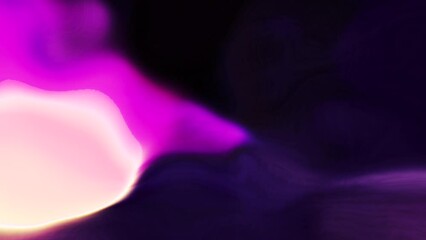 Poster - Space flight in cosmic background with nebula and space body. Motion. Outer space animation with flying star field.