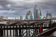 city harbour bridge and London skyline
