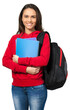 © BillionPhotos.com - Young female student with a backpack and notebooks