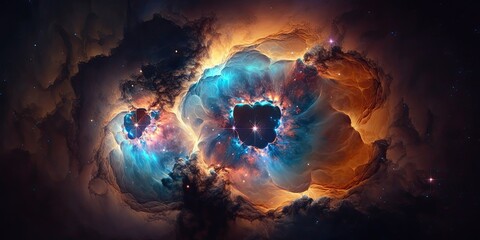 colorful space galaxy cloud nebula. stary night cosmos. universe science astronomy. supernova backgr