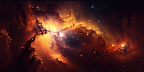 Wall Mural - colorful space galaxy cloud nebula. stary night cosmos. universe science astronomy. supernova backgr