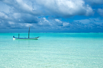 Canvas Print -  beach and tropical sea. beach landscape