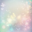 © yayha - Light pastel background texture abstract Christmas decoration. Beautiful bright winter sparkle bokeh, 3d rendering of Generative Ai.