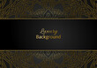 © Frozen Design - luxury ornamental mandala design background in gold color