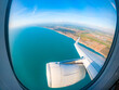 © naturenow - Airplane POV: Departing from Rome Fiumicino Airport