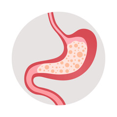 Poster - Gastritis Symptom Icon