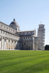 Canvas Print - Pisa Cathedral and the Leaning Tower, Pisa, Italy