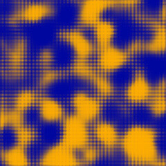 Poster - Abstract gradient halftone dots background. Vector illustration
