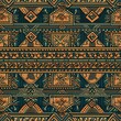 © Jardel Bassi - Samless Intricate Mayan Glyph Pattern Seamless