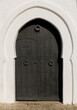 black door of Tanger, morocco