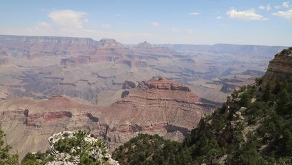 Canvas Print - Grand Canyon National Park in a sunny day, Arizona, USA
