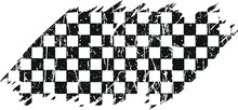 Grunge Texture Effect Checkered NASCAR Racing Flag Finish Line Flag Eps Vector File 