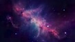 galaxy space wallpaper, in the style of dark violet and light violet, realistic usage of light and color, richly colored skies, realistic textures, generat ai