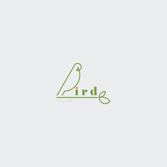 bird logo vector illustration design