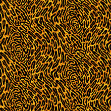 Vector Seamless Animalistic Pattern With Cheetah Spots