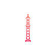 © Daceha - tokyo landmarks vector for website, UI Essential, symbol, presentation
