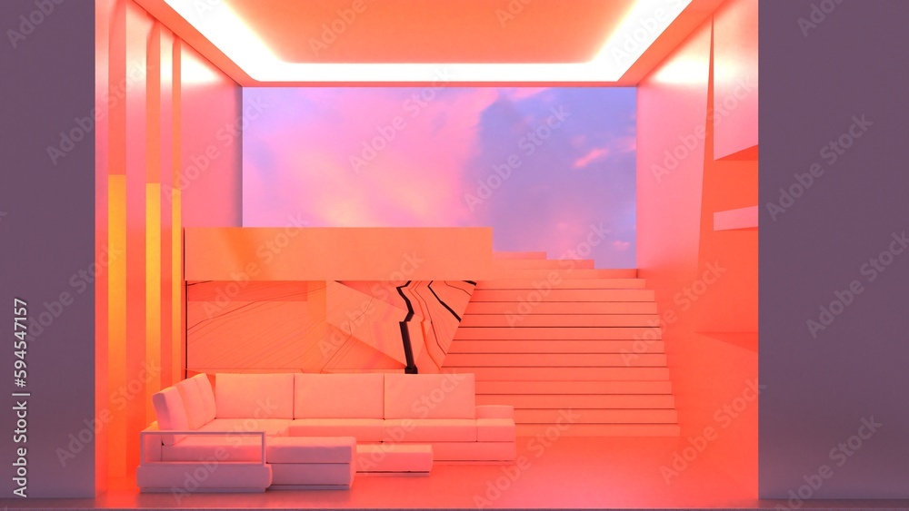 A Surreal Room of Infinite Possibilities With An Open Sky View & A Relaxing Environment To Chill or Meditate