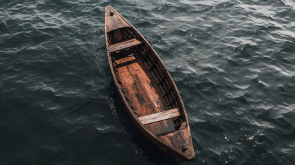 Wall Mural - boat on the lake