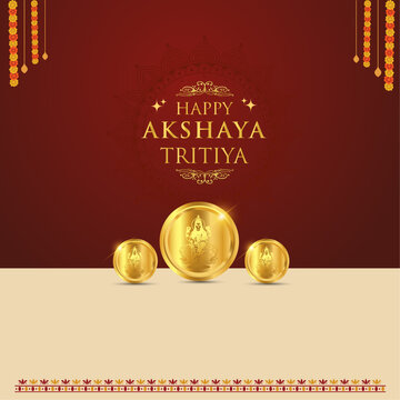 happy akshaya tritiya, religious festival of india, celebrations background, floral, wishes, gold, g
