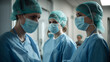 © bahadirbermekphoto - Doctor and nurses in special equipment