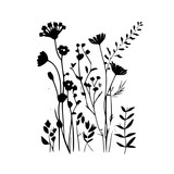 Fototapeta  - Wildflowers - High Quality Vector Logo - Vector illustration ideal for T-shirt graphic